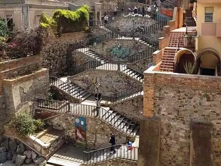 Monumental Staircase of Via Giudecca Reggio Calabria
