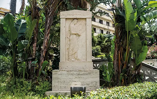 The Stele of Ibycus, the Bard of Love Reggio Calabria