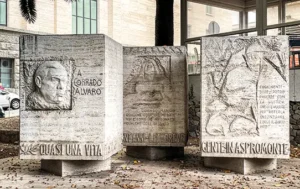 Monument to Corrado Alvaro Reggio Calabria